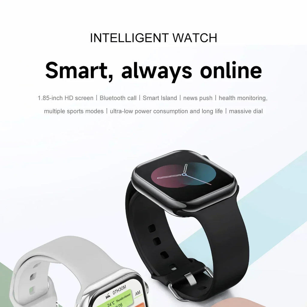 New 2025 Original For Apple Watch 10 Smart Watch Men Body Temperature Bluetooth Call NFC GPS Sports Women SmartWatch for Apple