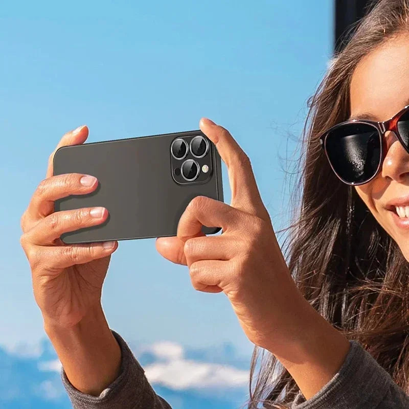 Lot de 3 Protection d'objectif en verres pour iPhone 15, 13, 12, 11, 14,.... PRO MAX