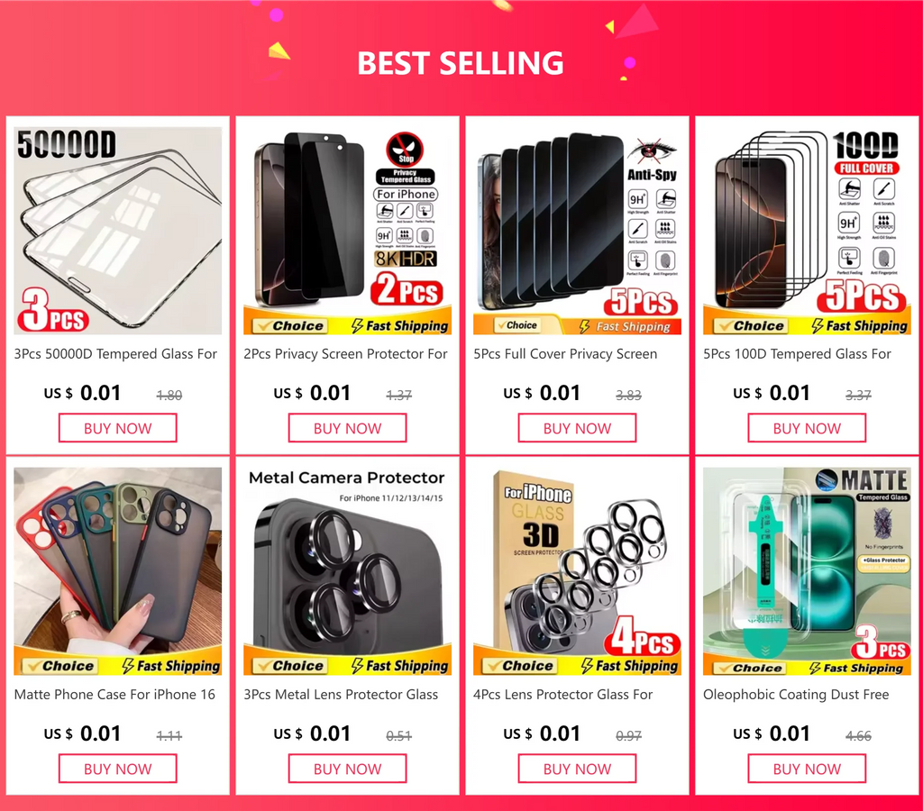 Lot de 3 Protection d'objectif en verres pour iPhone 15, 13, 12, 11, 14,.... PRO MAX