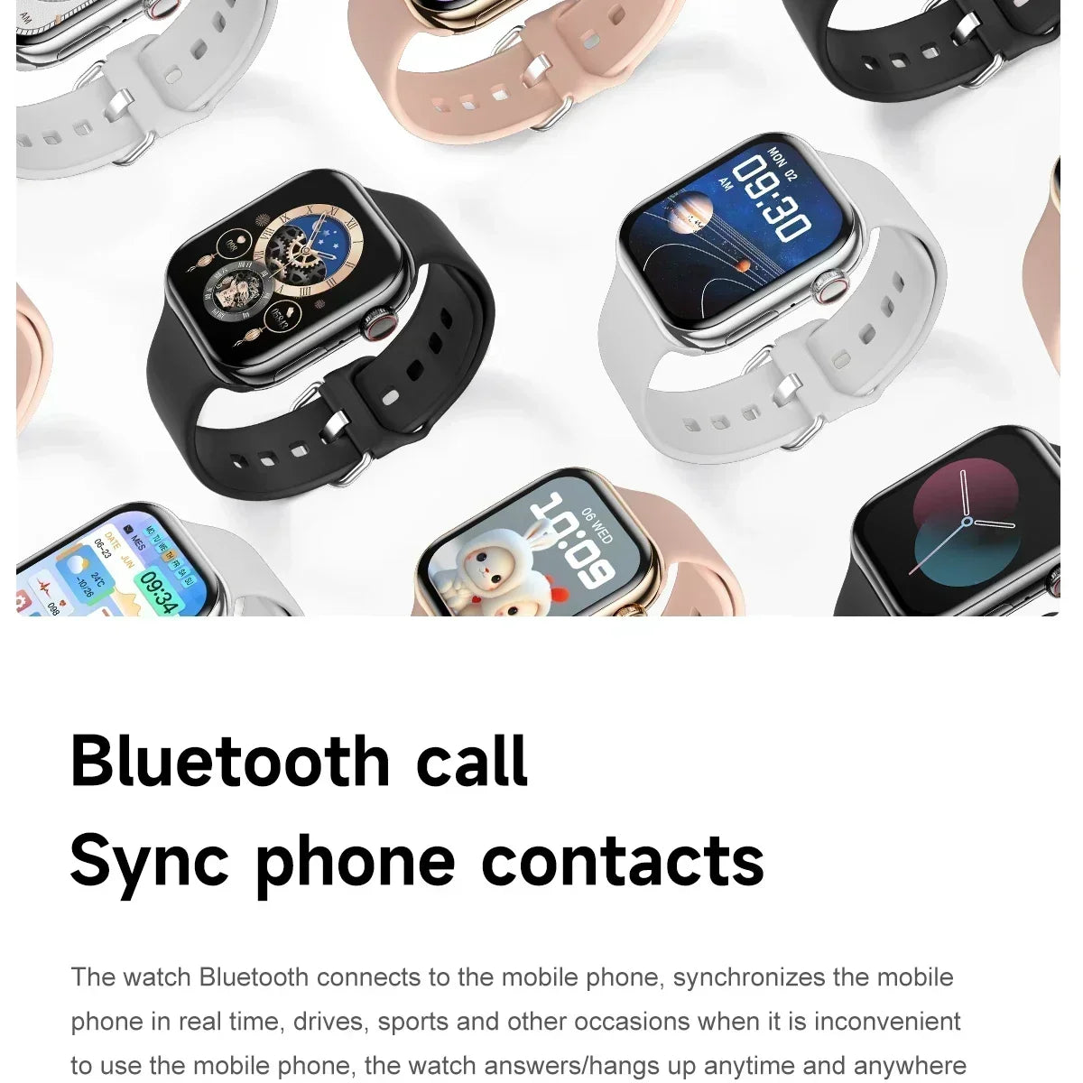 New 2025 Original For Apple Watch 10 Smart Watch Men Body Temperature Bluetooth Call NFC GPS Sports Women SmartWatch for Apple