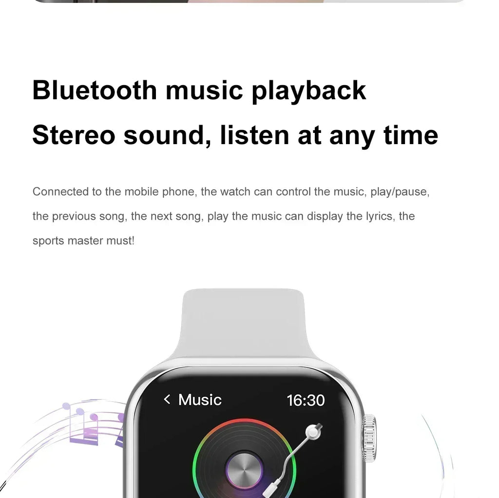 New 2025 Original For Apple Watch 10 Smart Watch Men Body Temperature Bluetooth Call NFC GPS Sports Women SmartWatch for Apple