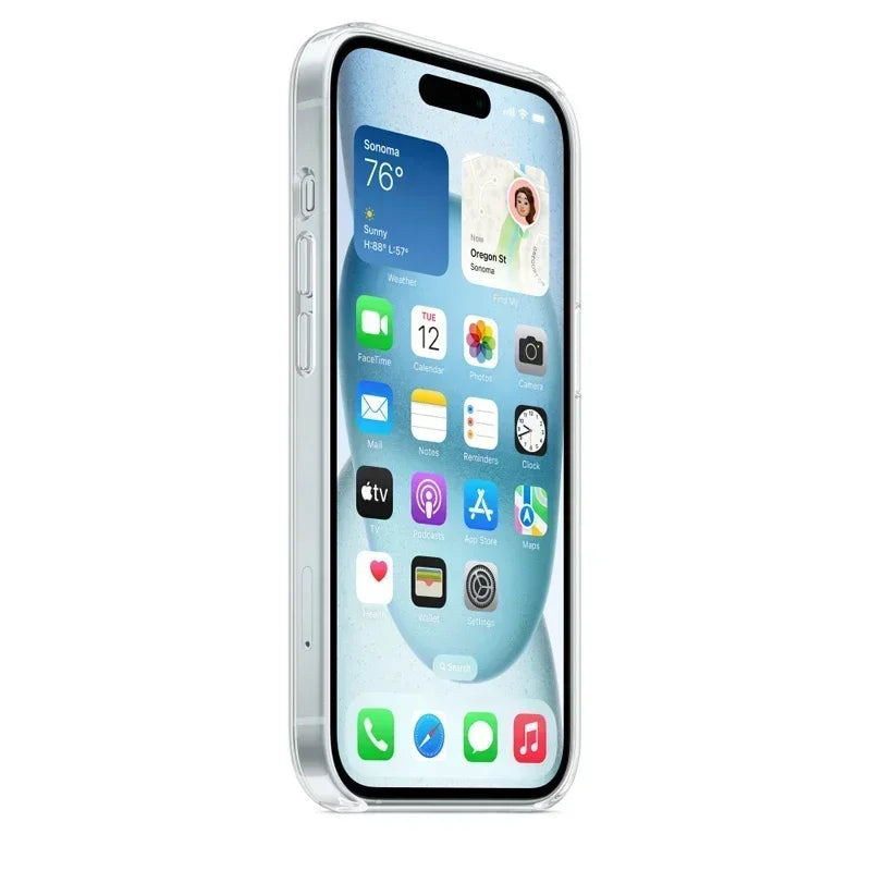 Superbe Coque Transparente et Magnétique Pour Votre IPhone