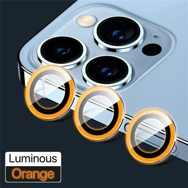 Lot de 3 Protection d'objectif en verres pour iPhone 15, 13, 12, 11, 14,.... PRO MAX