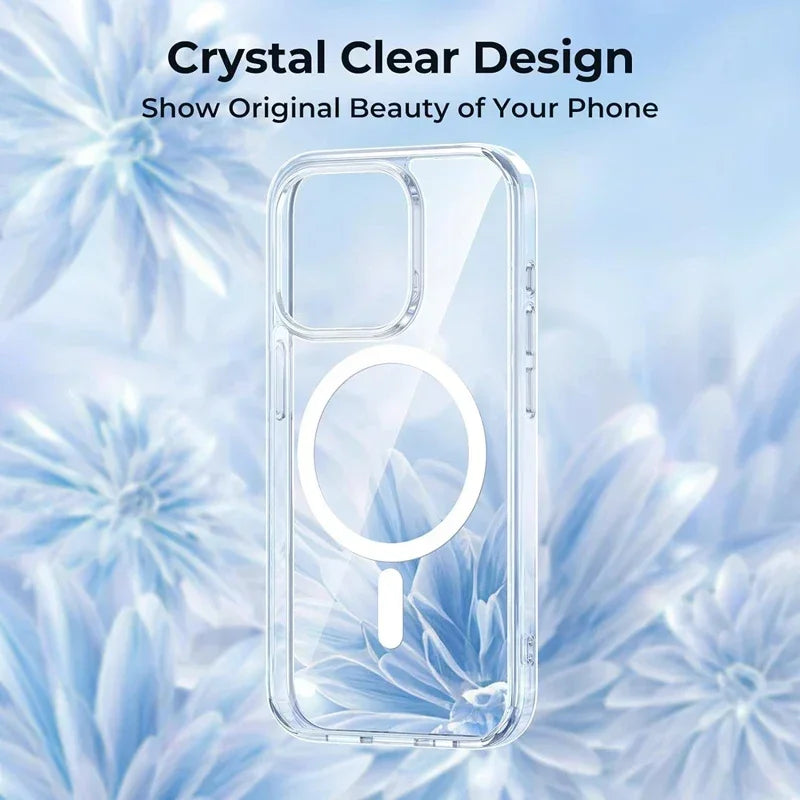 Superbe Coque Transparente et Magnétique Pour Votre IPhone